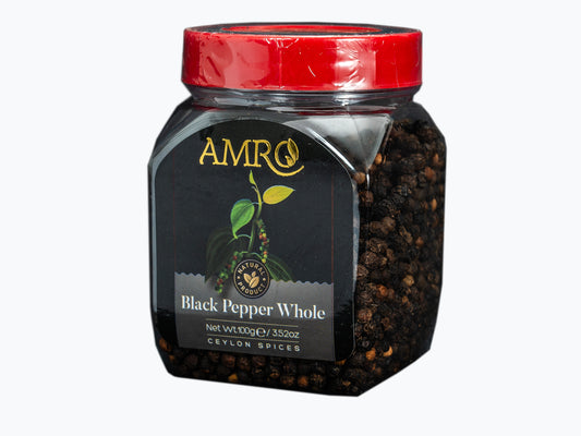 Black Pepper Whole Plastic Bottle