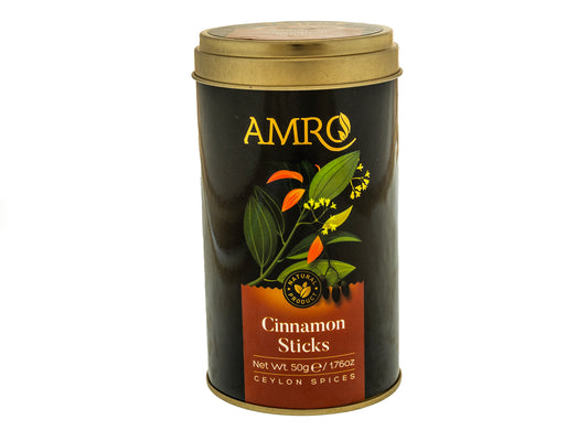 Cinnamon Sticks Round Tin