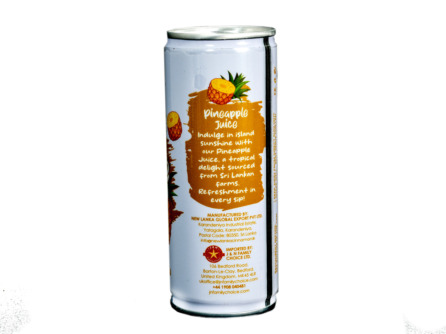 Pineapple Juice - Can (Nitro dosed)