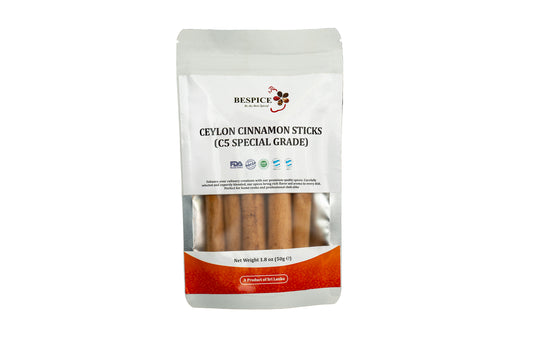 Ceylon Cinnamon Sticks - C5 Special Grade