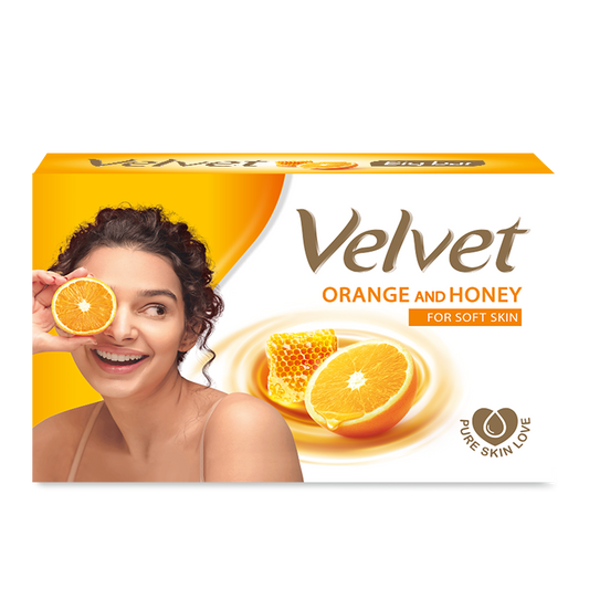 VV SOAP ORANGE & HONEY 95G- YR 24