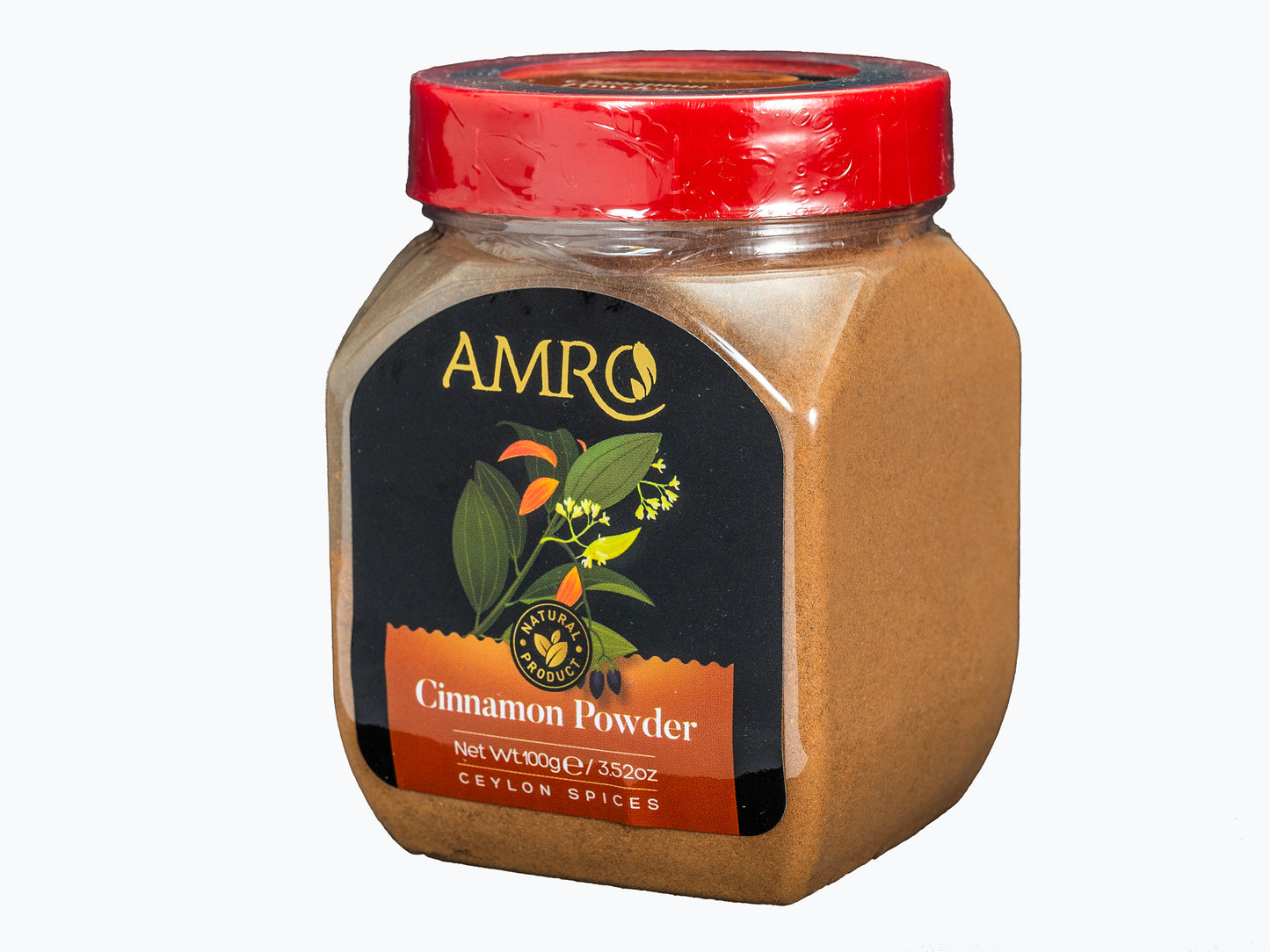 Cinnamon Powder Plastic Bottle