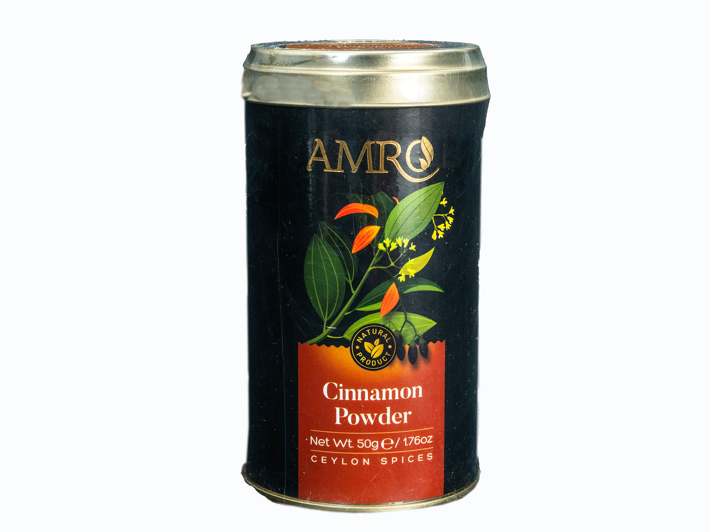 Cinnamon Powder Round Tin