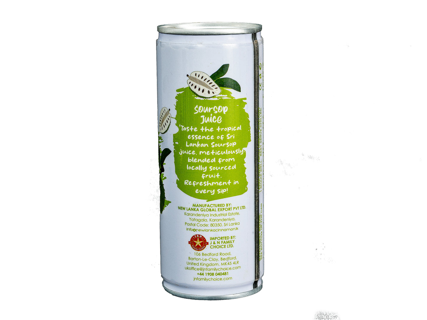Soursop Juice - Can 250 ml (Nitro dosed)