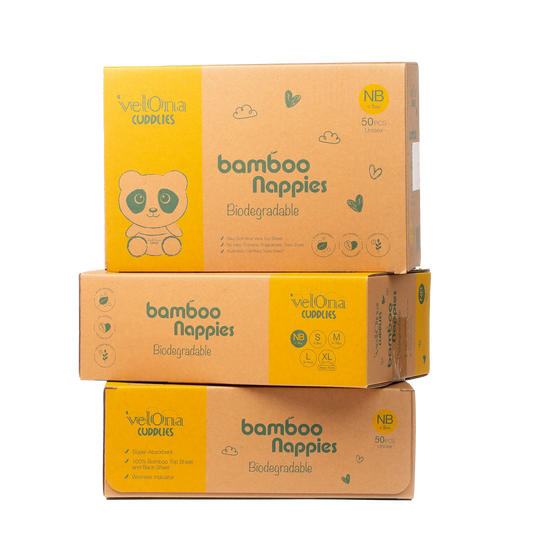 Super Premium Bamboo Diapers - NB
