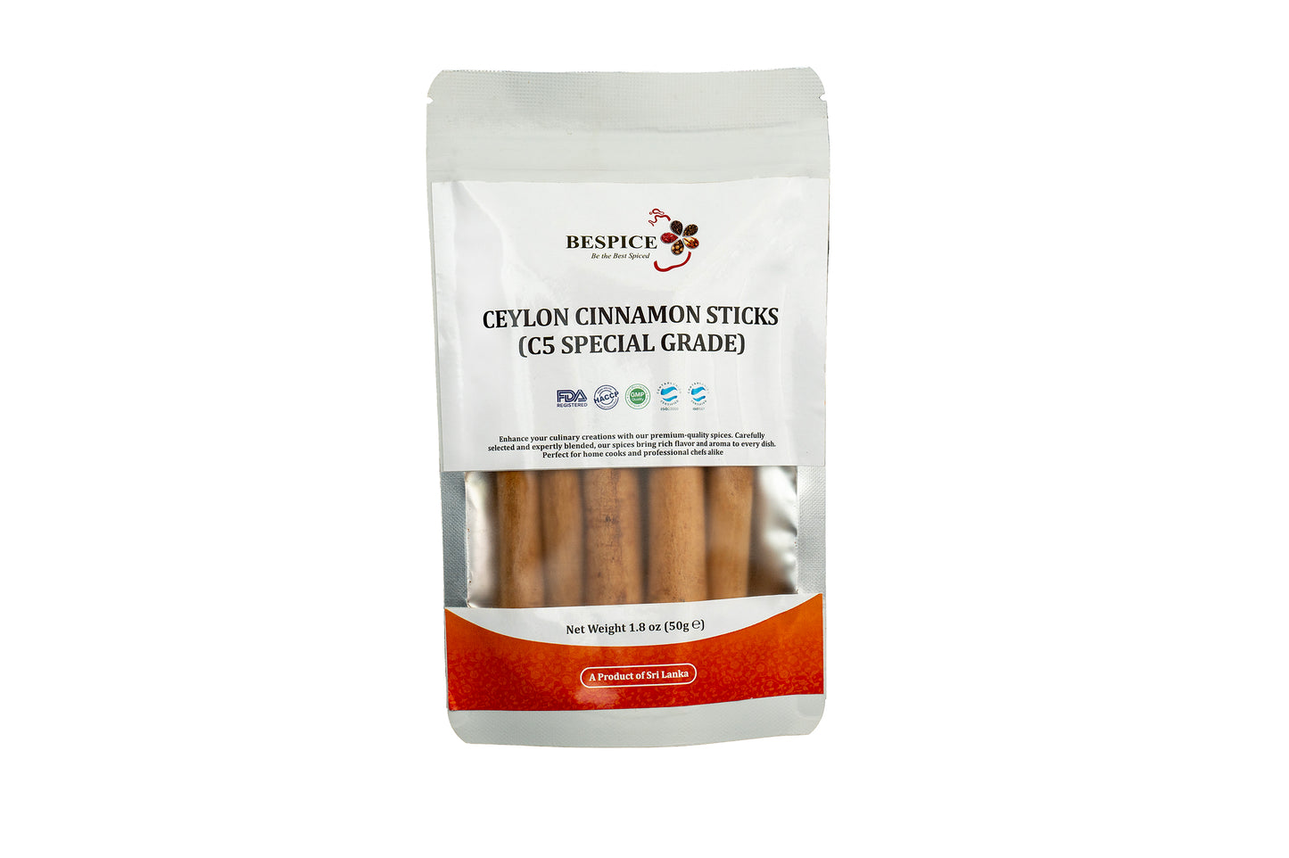 Ceylon Cinnamon Sticks - C5 Special Grade