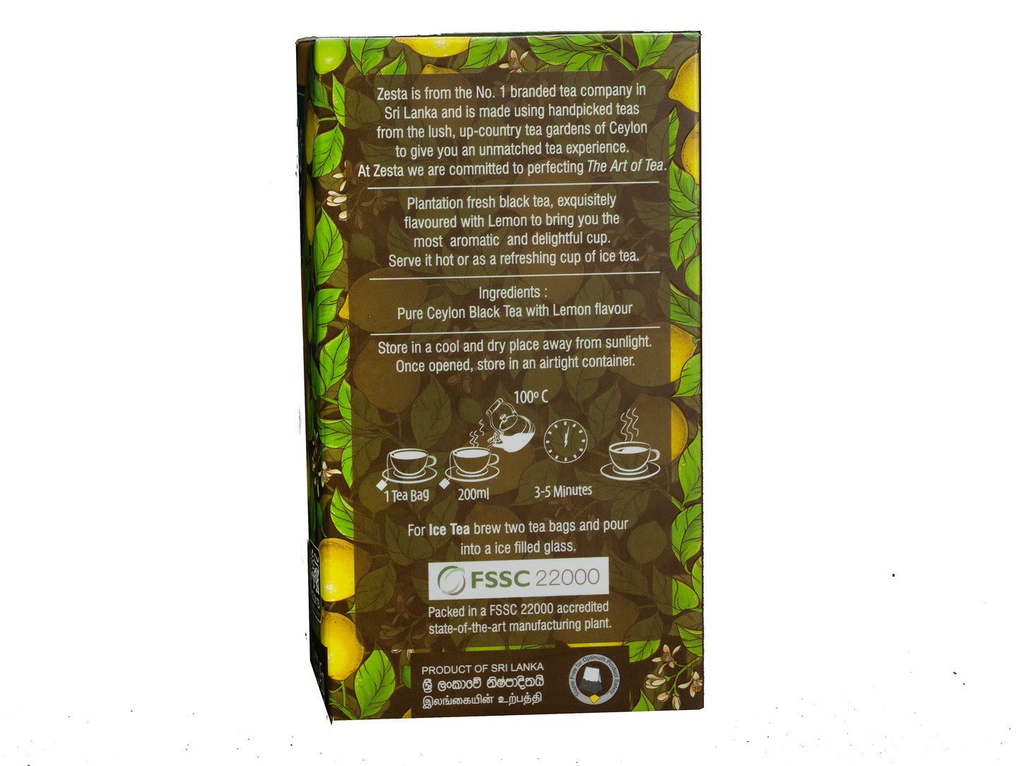 APPLE FLAVOURED BLACK TEA – 25 TEA BAGS