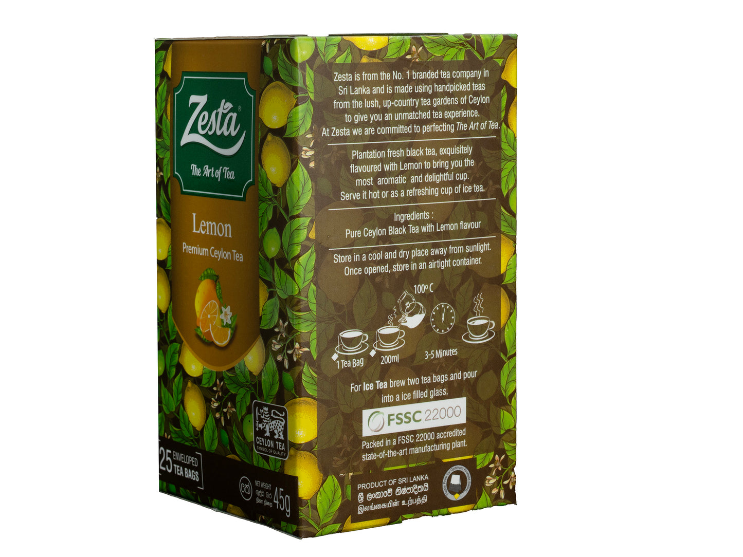 APPLE FLAVOURED BLACK TEA – 25 TEA BAGS