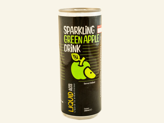 Sparkling Green Apple Drink 250ml Alu Can