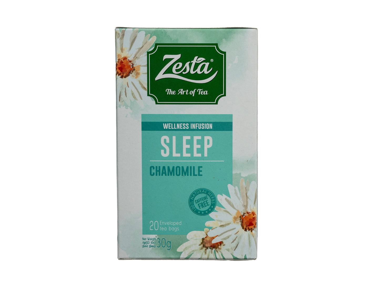 ZESTA WELLNESS INFUSION SLEEP - 20 TEA BAGS